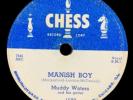 Muddy Waters – Manish Boy 1602 Shellac 10 78 RPM US 1955